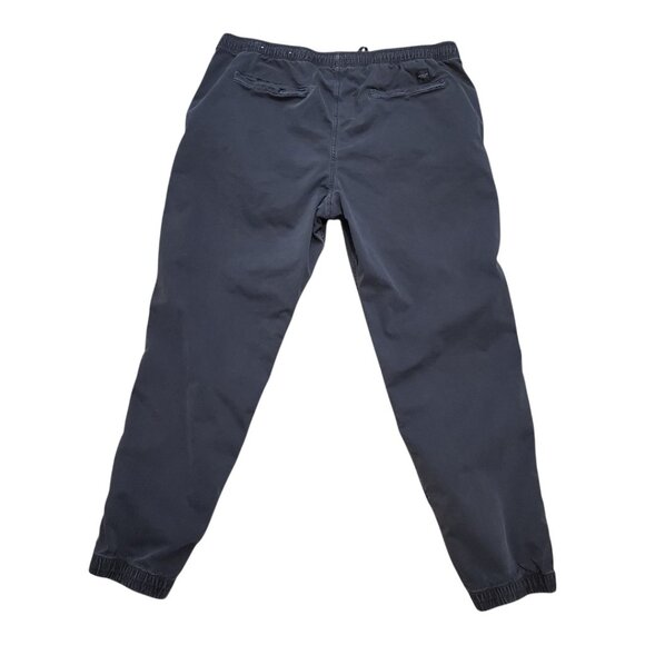 AMERICAN EAGLE 1977 SZ L Men's Flex Casual Cotton blend Jogger Pants in Black - Picture 7 of 11